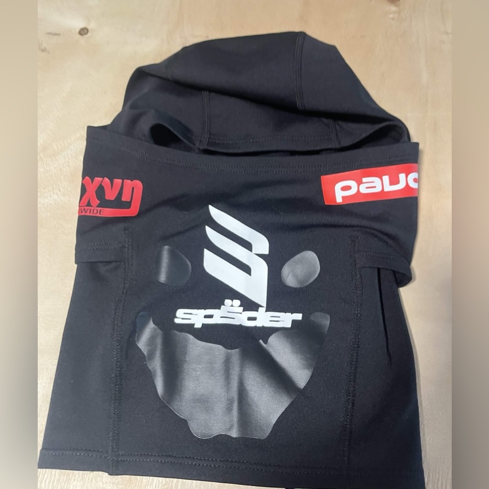 O/S Black Sp5der ski mask